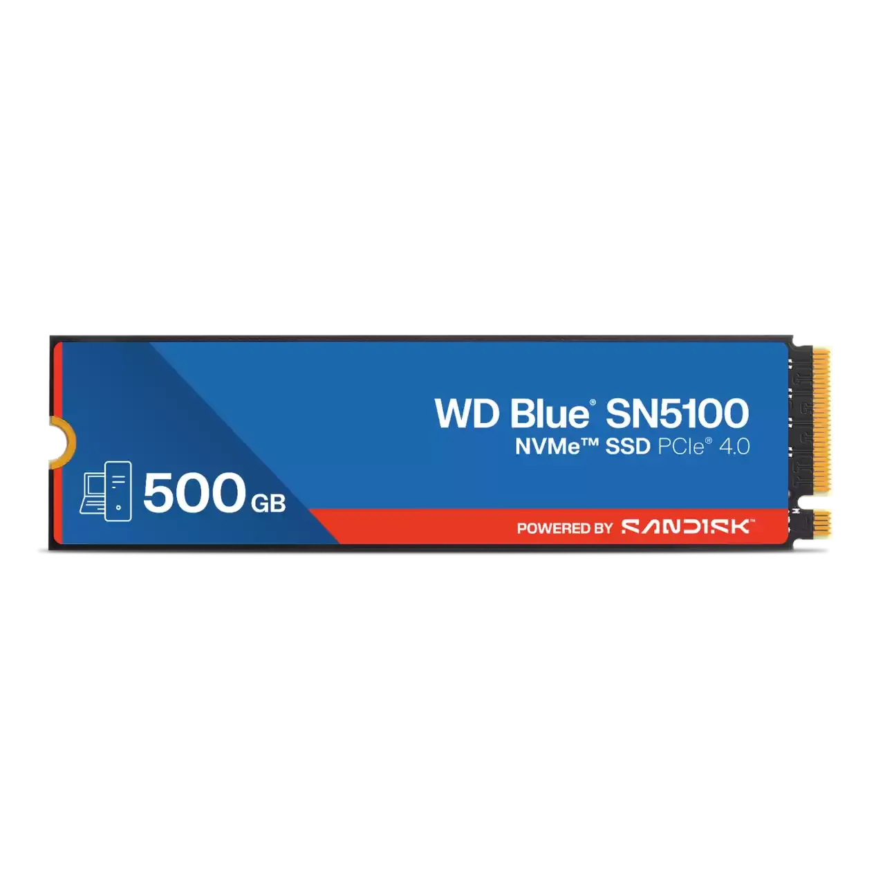 WD Internal SSD 500GB NVMe 2280 Blue (SN5100) view 2